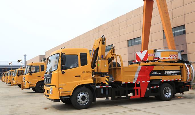 乘勢啟航！天途路業(yè)集團(tuán)道路標(biāo)線設(shè)備出口“一帶一路”國家！